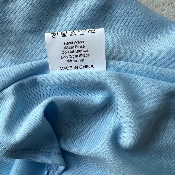 Morrisday the Label Light Blue StraplessTextured Playsuit Romper NWT - Picture 15 of 15